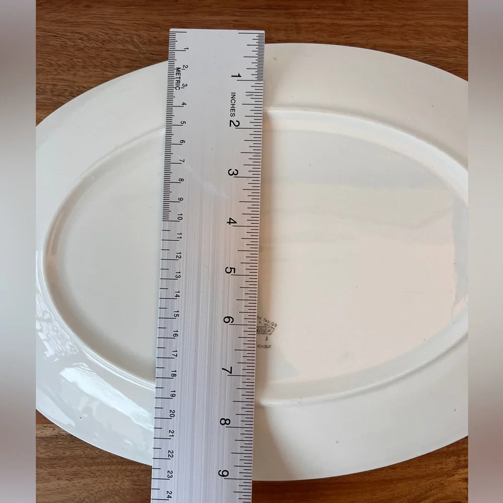 Vintage Taylor Smith Conversation Coffee Tree Serving Platter - Picture 7 of 7